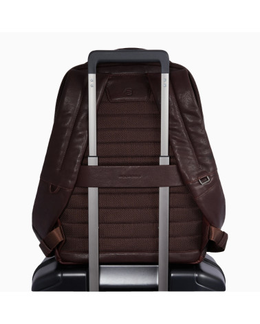 Piquadro Zaino in pelle 2 scomparti PC 14'' - CA6301S129